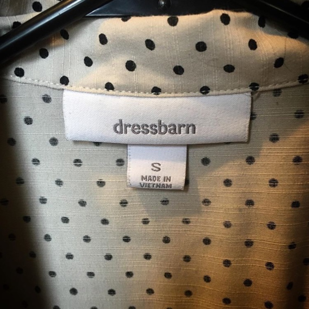 polka dot button up - Picture 2 of 2